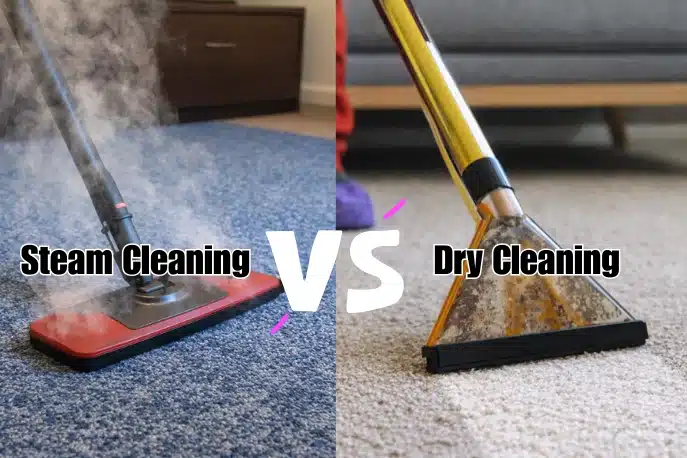 Steam Carpet Cleaning vs. Dry Cleaning 1 1